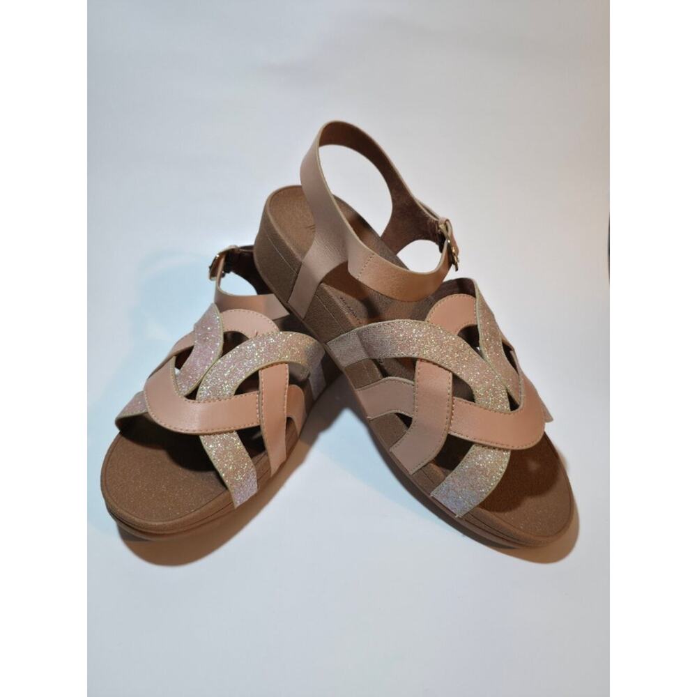 FitFlop Pink Sparkle Sandals